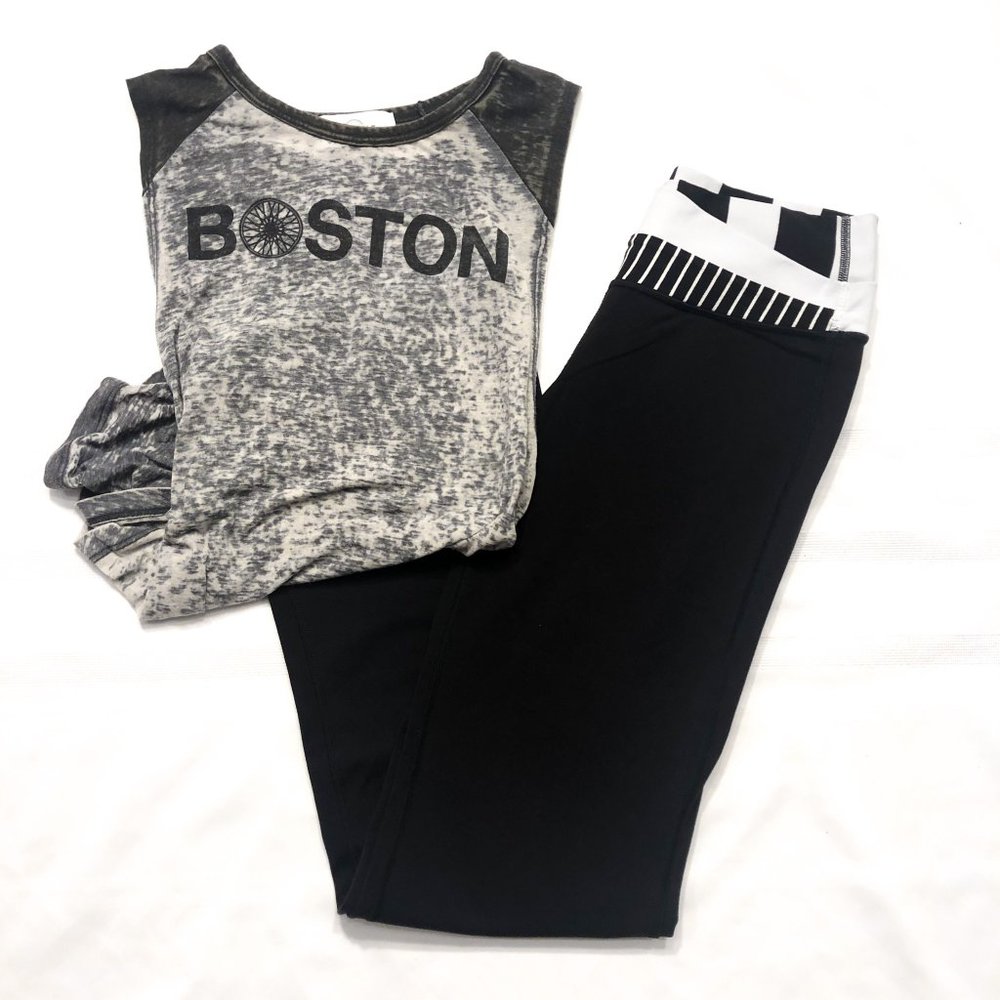 Soulcycle | BOSTON Grey Washed Tank Top